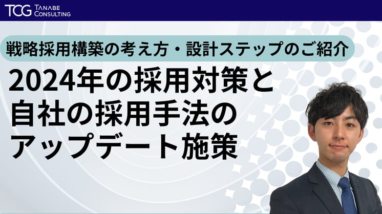 2024年の採用対策と自社の採用手法のアップデート施策